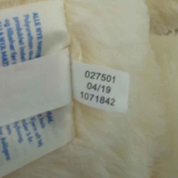 Build-A-Bear Lil Caramel Club Bonus Cream Red Paws Plush Bear 2019 - Picture 6 of 7